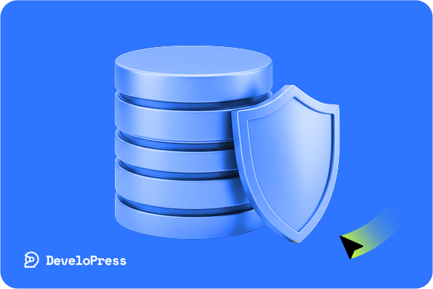 Server with shield – DeveloPress ensures WordPress data security and operational stability